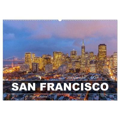 Kalifornien - USA - San Francisco (Wandkalender 2027 DIN A2 quer), CALVENDO Monatskalender