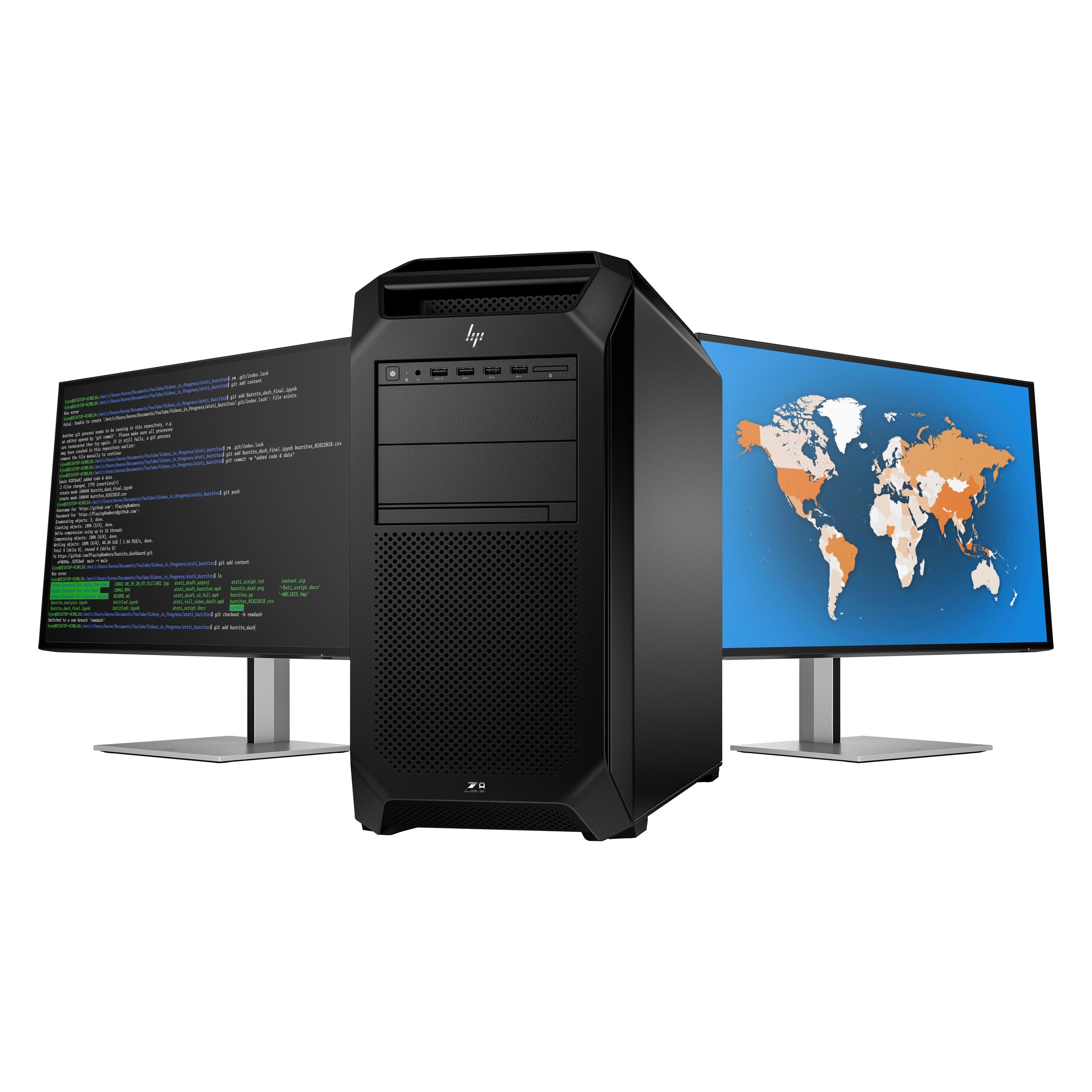 HP Z8 Tower G5 (2000 GB, 64 GB) (D4SW6ET#ABZ)