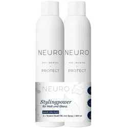 600ml Paul Mitchell Neuro Protect Heatctrl Iron Hairspray Duo (2 x 300ml)