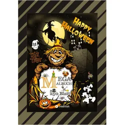 Tredition Xxl Mega Malbuch - Halloween - 250 Tolle Motive - Geister - Hexen - Monster - Vampire - Zombies