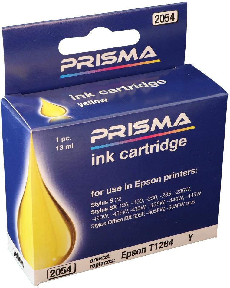 PRISMA 2054 Druckerpatrone für Epson Tintenstrahldrucker, yellow, 13 ml