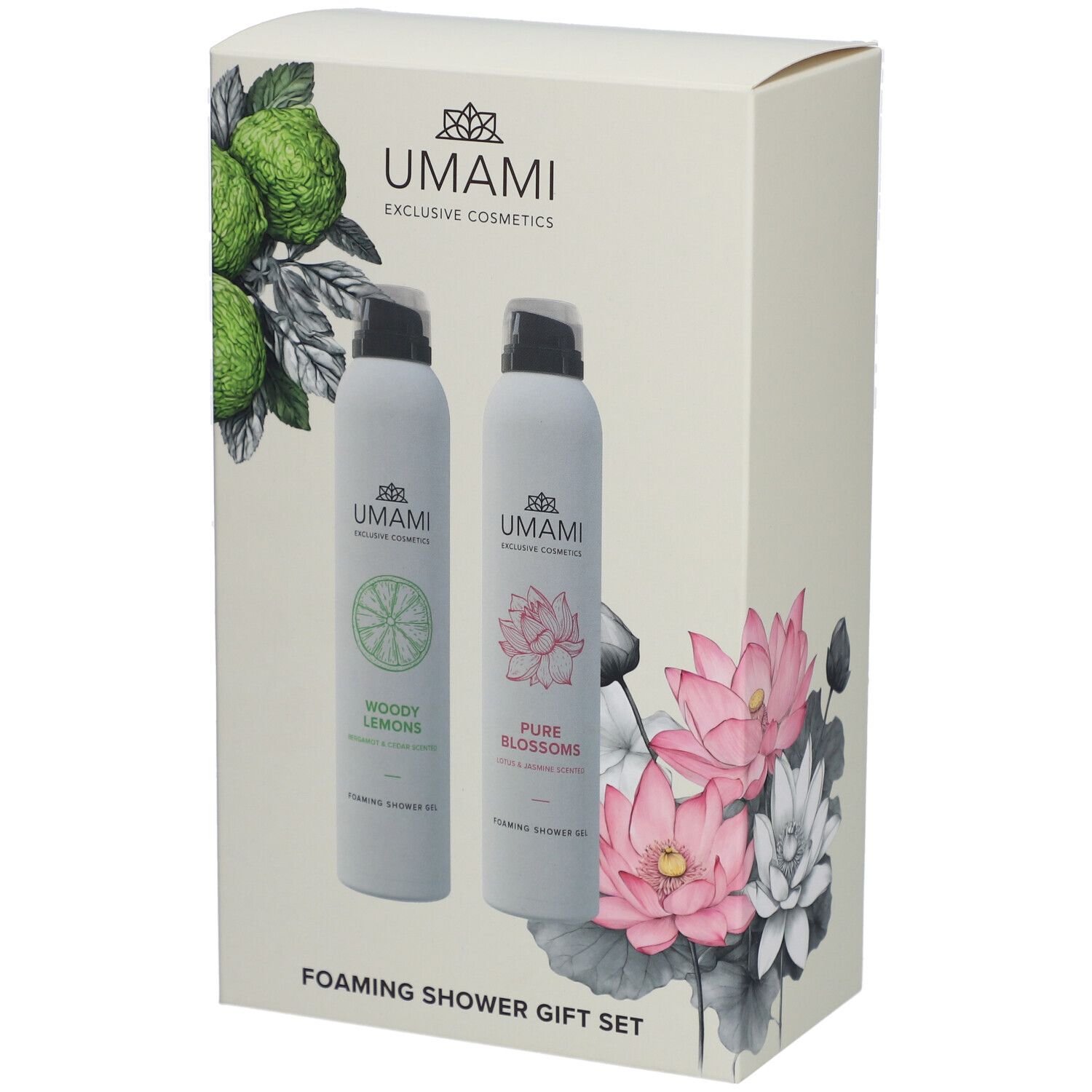Umami Foaming Shower Gift Set 1 St