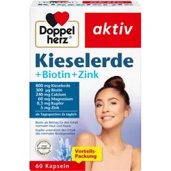 Doppelherz aktiv Kieselerde + Biotin + Zink 60 St Kapseln
