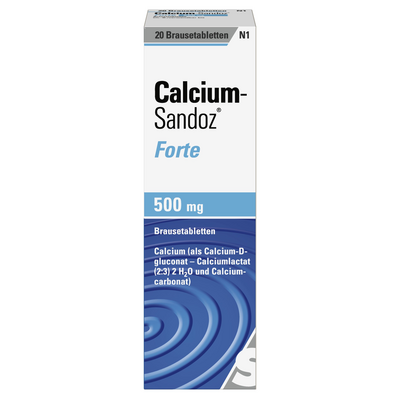 Hexal AG CALCIUM SANDOZ forte Brausetabletten 20 St 00169644