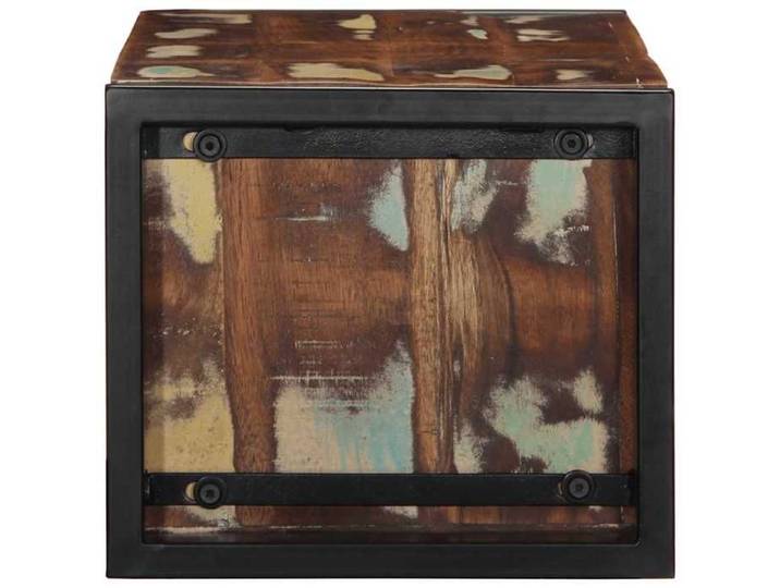 Meuble TV - - Meuble audio-vidéo - Bois de récupération massif - 80x30x25 cm 244ovk53g