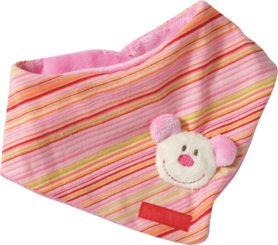 Büttner-Frank GmbH BABY-HALSTUCH mit Klettverschluss pink 1 St 04900166