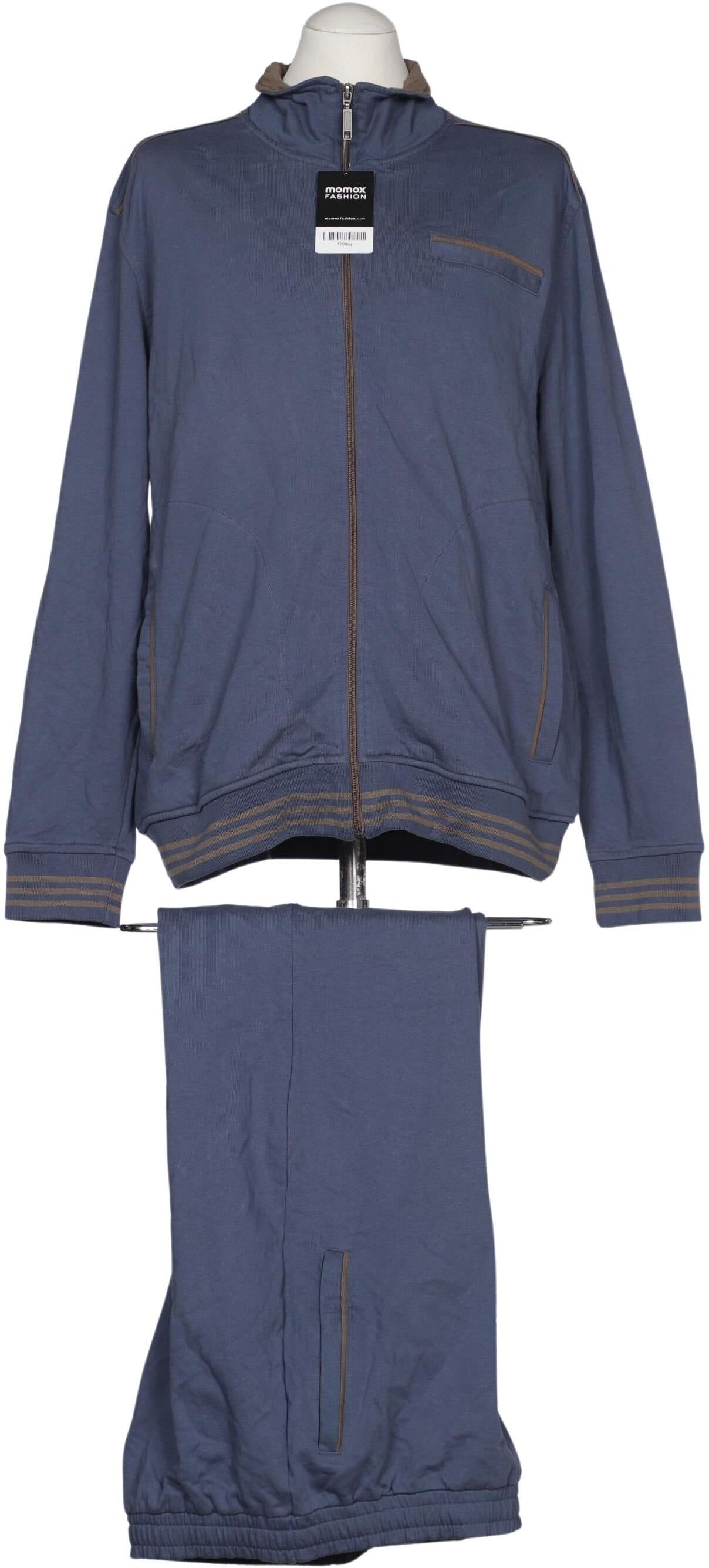 Walbusch Herren Anzug, Blau, Gr. EU 54, Baumwolle / Synthetik - Second Hand