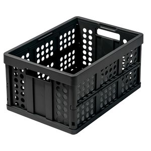 CLAX Klappbox für Klappmobil, 46 Liter, schwarz, 54 x 38 x 27 cm