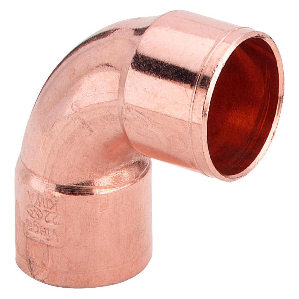 Viega vinkel 90° m/m 10 mm kobber (Winkelverbindung) (103132)