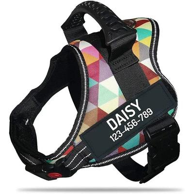 High Visibility No Pull Dog Harness color Grid xl