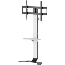 SpeaKa Professional SP-TVS-600 (45 kg, 37" - 86"), TV Ständer, Schwarz, Weiss