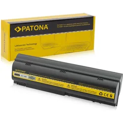 Patona 2073 (12 Zellen, 8800 mAh), Notebook Akku, Schwarz