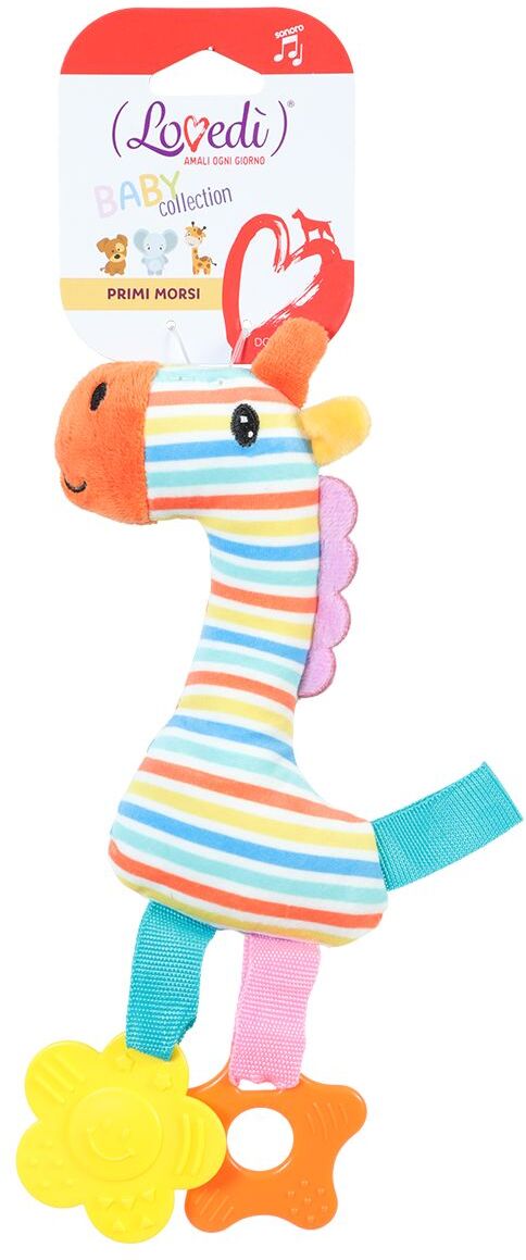LOVEDI Lovedì Gioco Puppy Giraffa Colorata Primi Morsi 1PZ