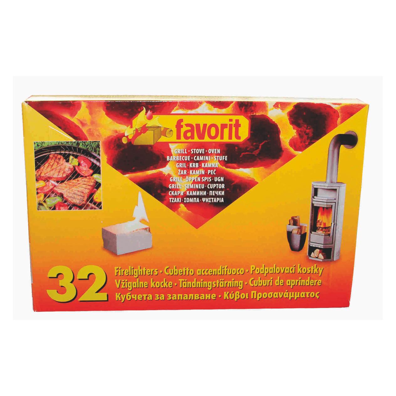 Favorit Anzündwürfel 32er 1250 (FAVORIT 32 Würfel)
