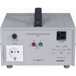 VOLTCRAFT AT-1500 NV Vorschalttransformator kalibriert (ISO) 1500 W 240 V/AC AT-1500 NV-ISO