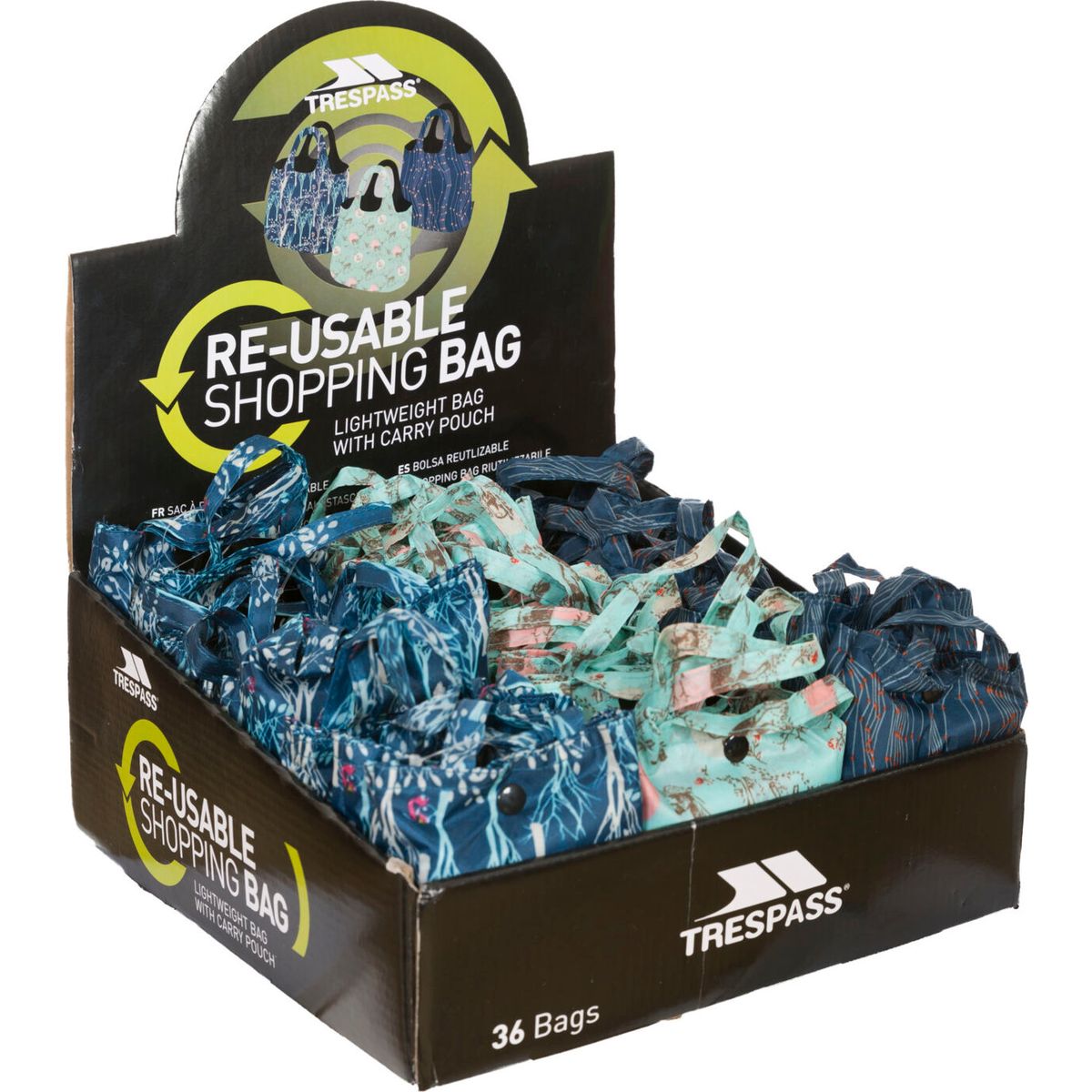 Trespass Shopper - Packaway Shopping Bag assorted ii (ASI) - UAACBAK30015_ASI_-
