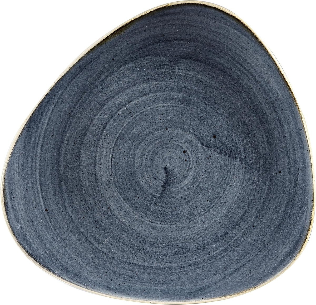 Handbeschilderd Driehoekig Serveerbord in Blauwgroen - 192 cm