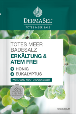 MCM KLOSTERFRAU Vertr. GmbH DERMASEL Totes Meer Badesalz Erkältung & Atemfrei 80 g 13700785