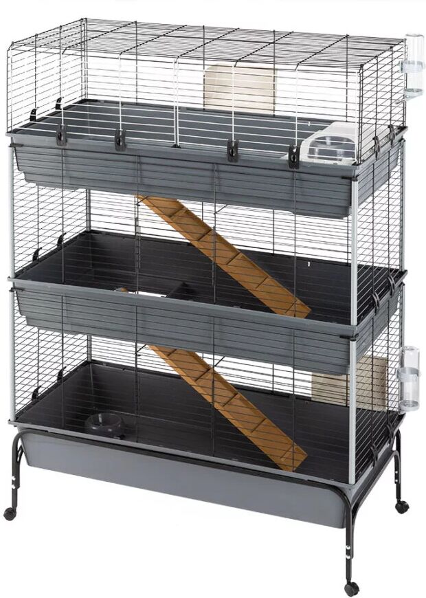 Ferplast GABBIA RABBIT 120 TRIS C/STAND