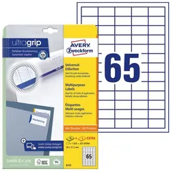 Avery Zweckform 1950er-Pack Universal Klebeetiketten »6121«