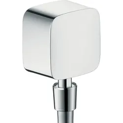 hansgrohe FixFit Schlauchanschluss mit Rückflussverhinderer und Kugelgelenk, 27414000