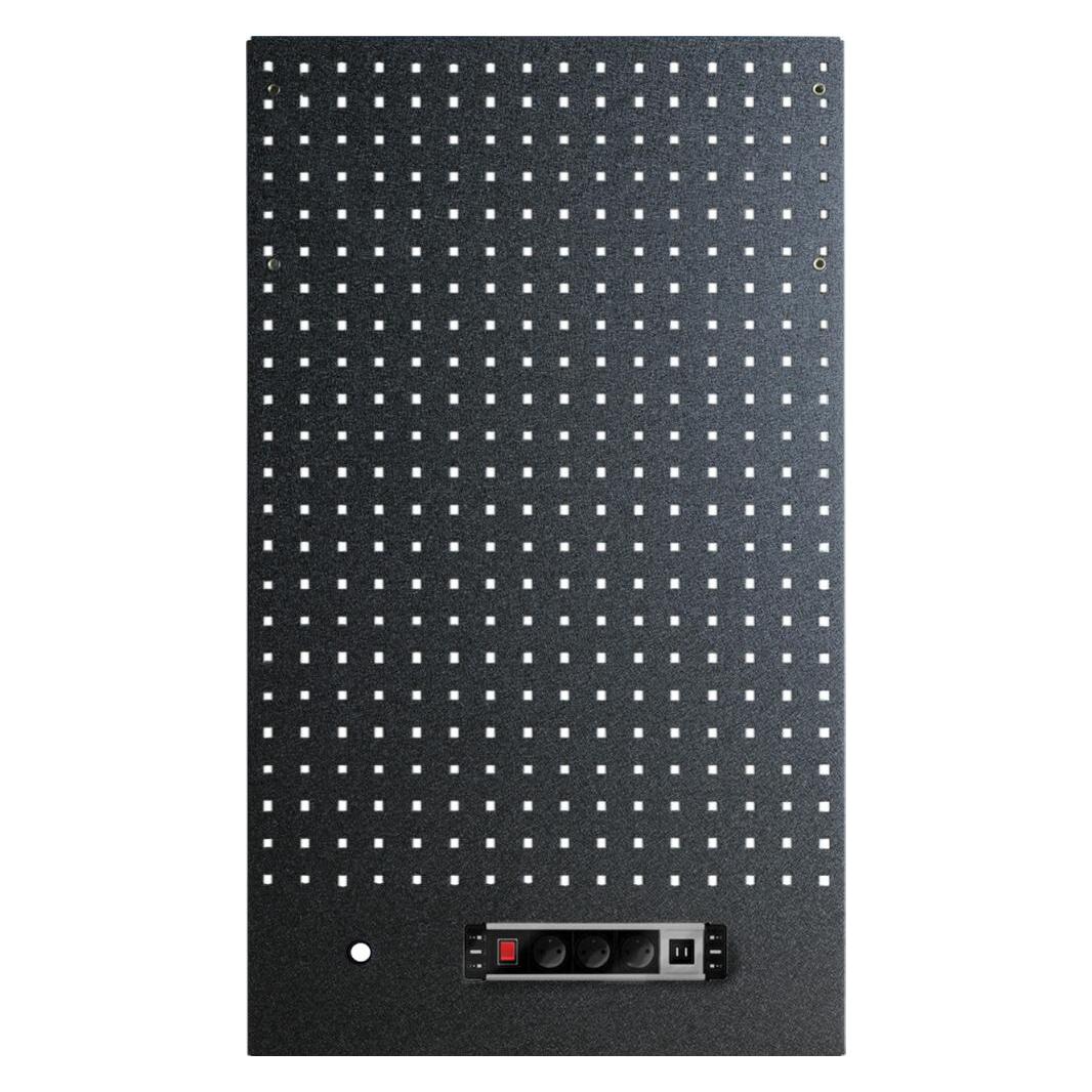 VAR Werkzeuglochwand MO-52230 mit Steckdose (66448347)
