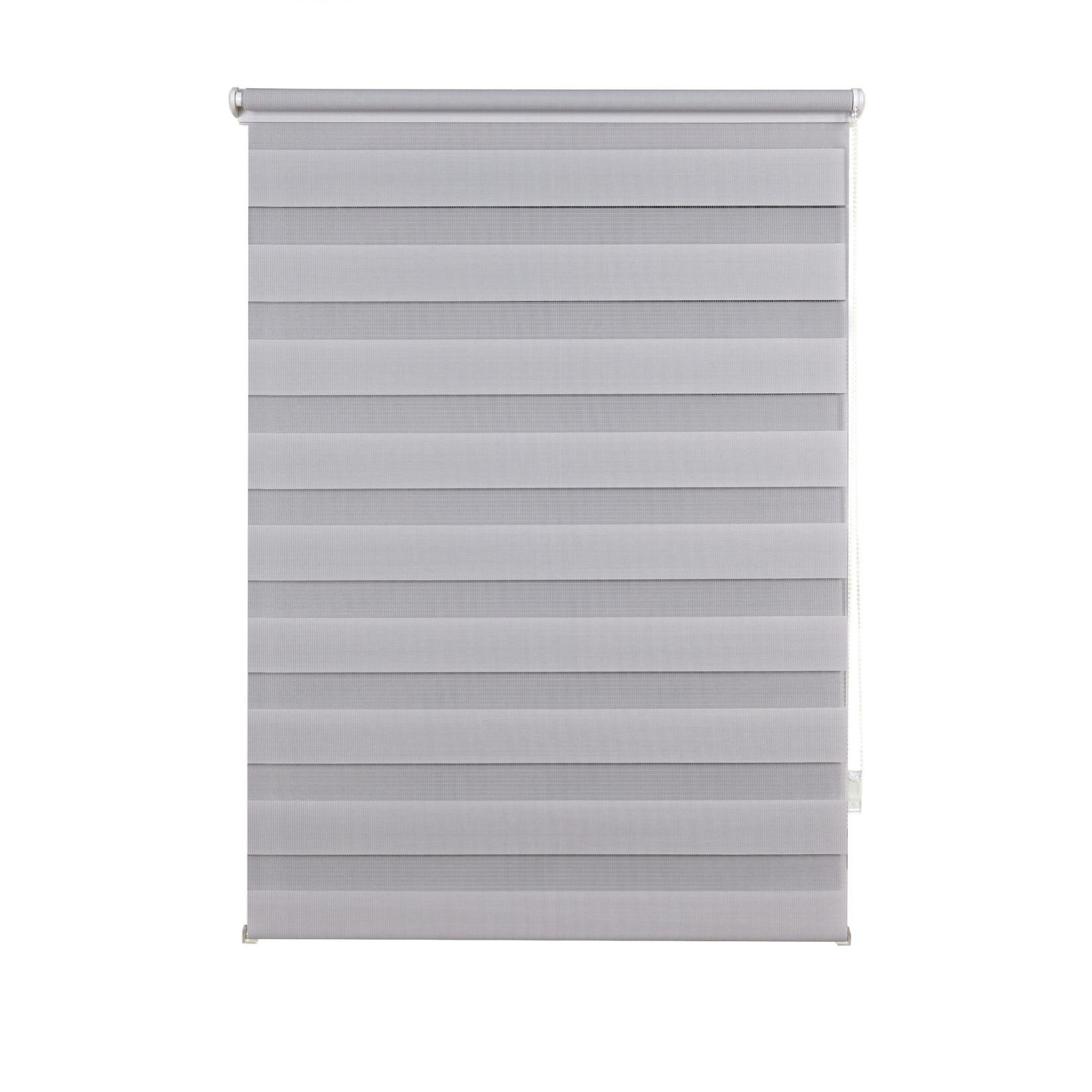 Ondeco Doppelrollo Just Klemmfix Seitenzugrollo Blickdicht Klemmfix Farbe: Grau, Größe: 80x160 cm