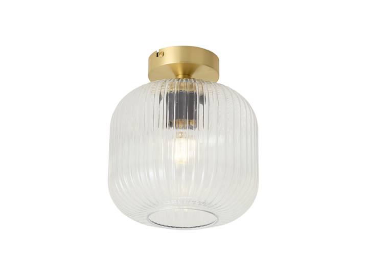 Plafonnier Art déco en laiton - Karel