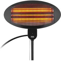 Teesa Fan Electric patio heater, Heizstrahler, Schwarz