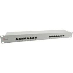 equip Patchpanel 16x RJ45 Cat6 19" 1HE grau, Server Zubehör, Grau