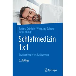 Schlafmedizin 1x1, Fachbücher von Tatjana Crönlein, Wolfgang Galetke, Peter Young