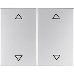 Berker Wippe aluminium Symbol Pfeile 14357203