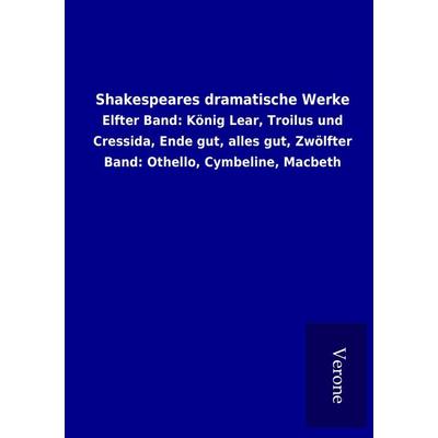 Shakespeares dramatische Werke, Taschenbuch von , BoD - Books on Demand