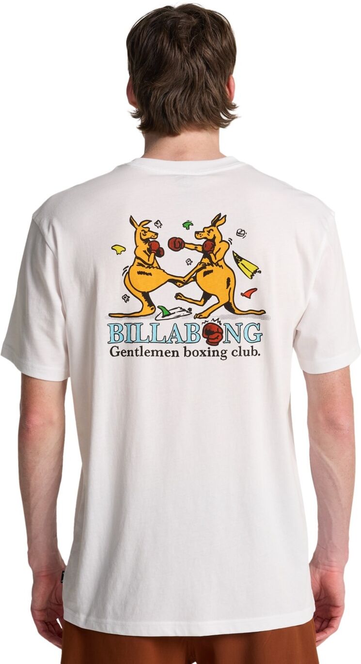T-Shirt BILLABONG "Gentlemen", Herren, Gr. XS, weiss (weiß), Obermaterial: 100% Baumwolle., Shirts T-Shirt weiß XS