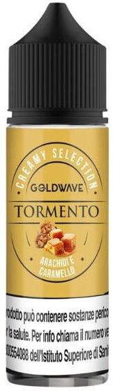 Goldwave Tormento Liquido Shot 20ml Arachidi Caramello