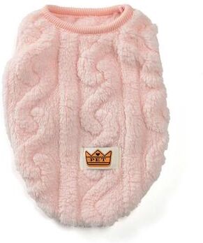 Uplifted Finds Ultra Soft Fleece Comfort Pullover pink xs