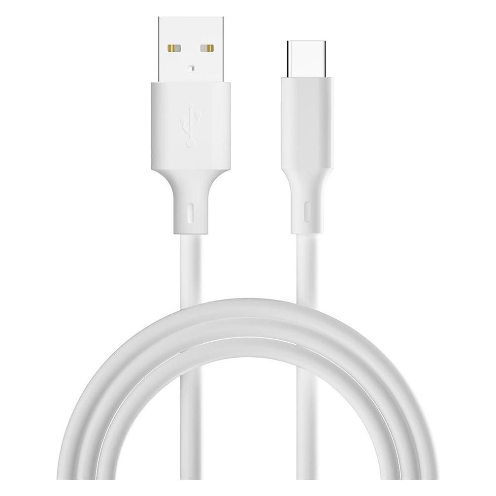 Forever Core Forever Recycling Kabel USB-A - USB-C 1,5m 3A KR60-AC-00 weiss (1.50 m, USB 2.0) (52523118)