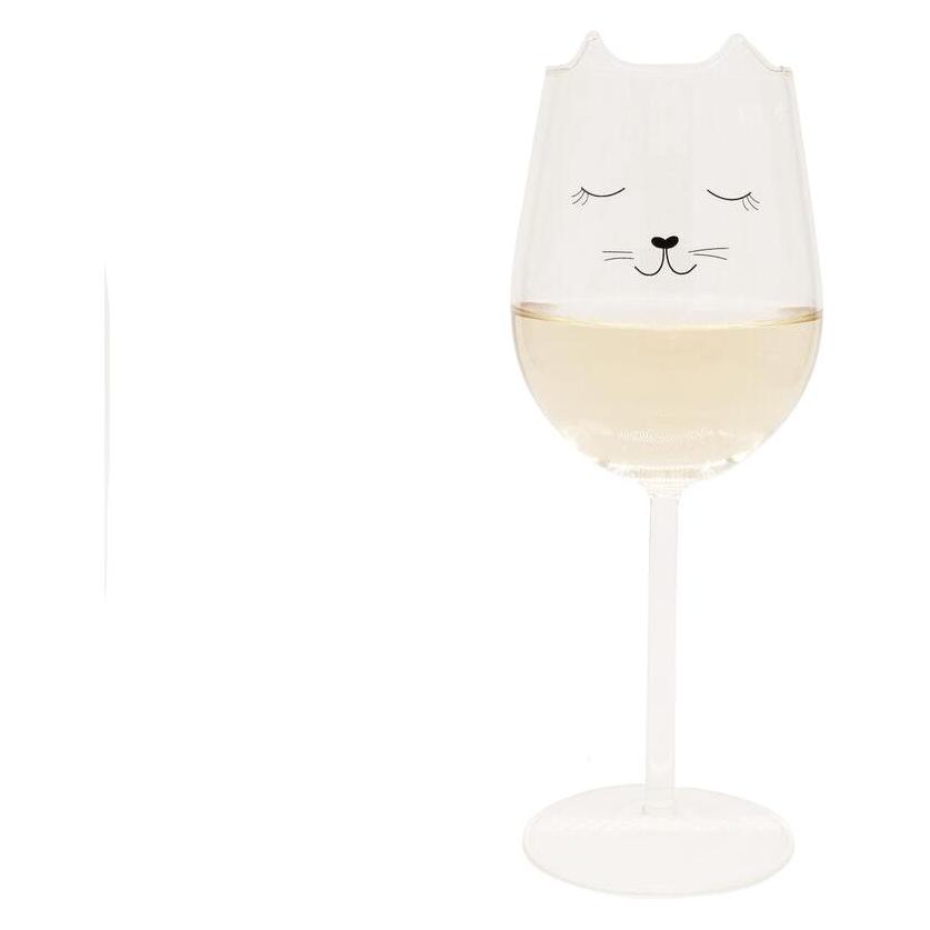 Winkee Cat Wine Glass - Wine glass (Rotweingläser, Weissweingläser) (18007)