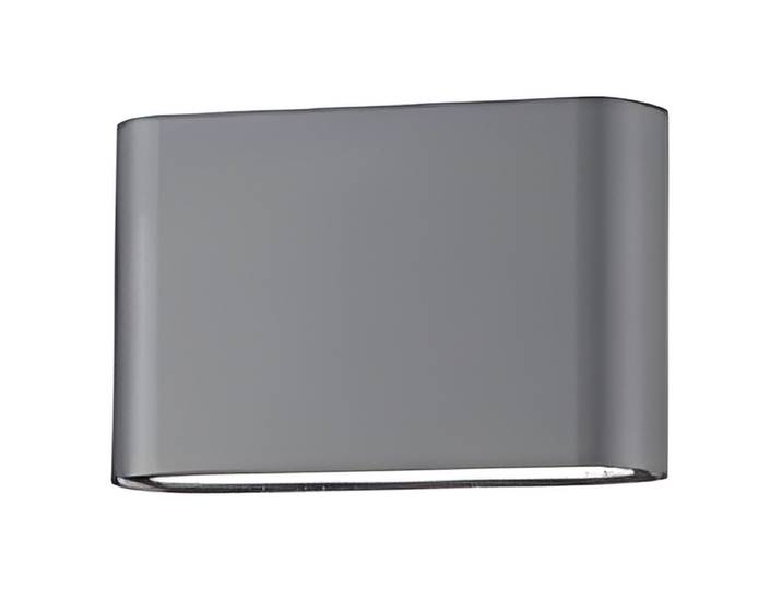 Applique murale extérieure Soho 19 x 10cm Gris/Gris foncé