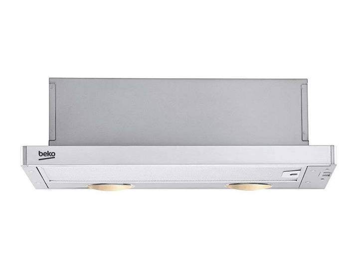 Beko – Hotte Tiroir 59.8cm – Aspiration Évacuation Ou Recyclage – Débit D'Air 420m3/h – Niveau Sonore 69db – Classe Énergétique D
