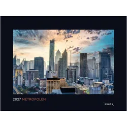 Kunth, Kalender, Metropolen - Wandkalender 2027