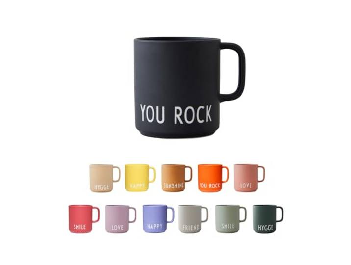 Design Letters Tasse a Cafe Cadeau Noel Femme\, Homme Parfait pour Decoration Noel Porcelaine Mug Idee Cadeau Noels/Vaisselle de Noels Tasse Expresso en Design Danois Tasse a The\, 250 Ml