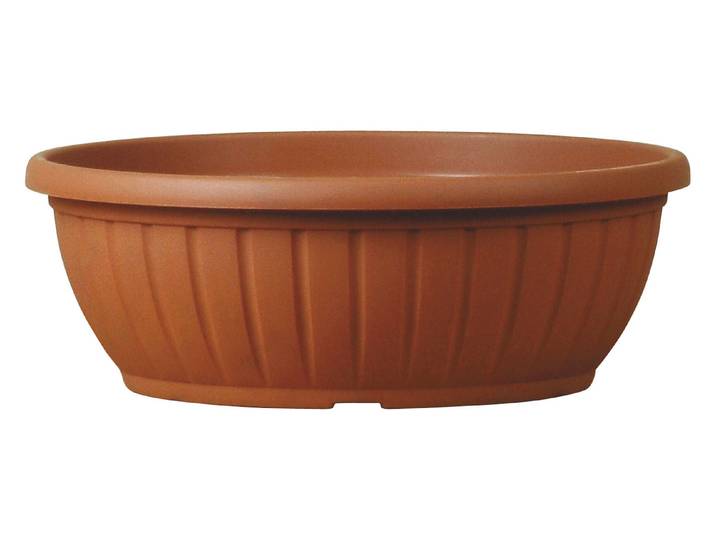 Teraplast Pflanzschale Naxos Terracotta ⌀ 40 14 cm