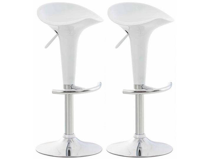 CLP Barhocker Saddle (Set, 2 St., 2er), drehbarer Kunsttoffsitz & Fußablage