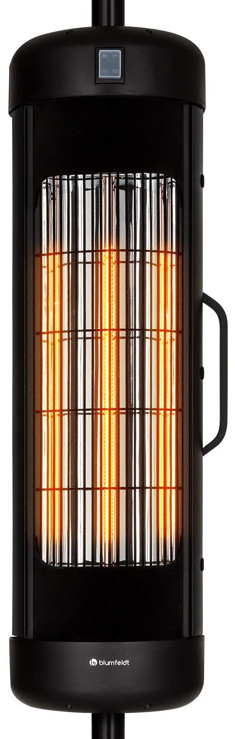 Selius Infrarood Terrasverwarmer Staand - 2000 Watt - Zwart