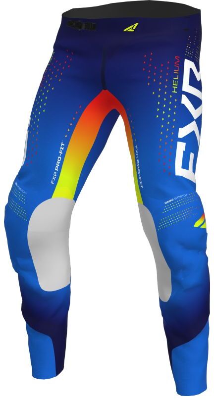 Pantalon cross FXR PRO-STRETCH NAVY INFERNO ENFANT Navy inferno