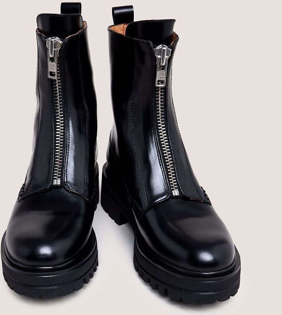 JONAK Boots zippées en cuir, AMOUREUSE