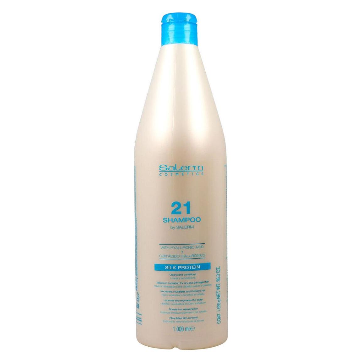 Salerm 21 Repair Shampoo mit Hyaluronsäure 1000ml (Flüssiges Shampoo, 1000 ml) (B0BD4V3HR6)