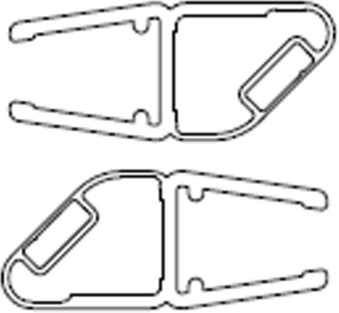 Steinkamp Living 1 Pair Replacement Magnets 180°, STE100055-180-6Alu-1