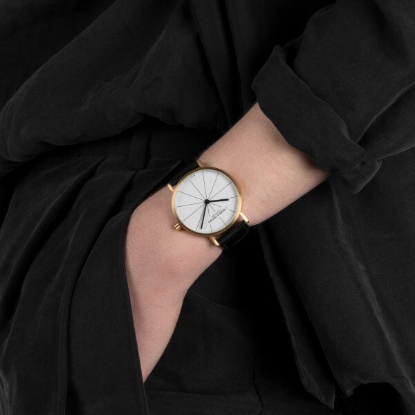 Larsen & Eriksen A41 Gavepakke, Guld & Sort